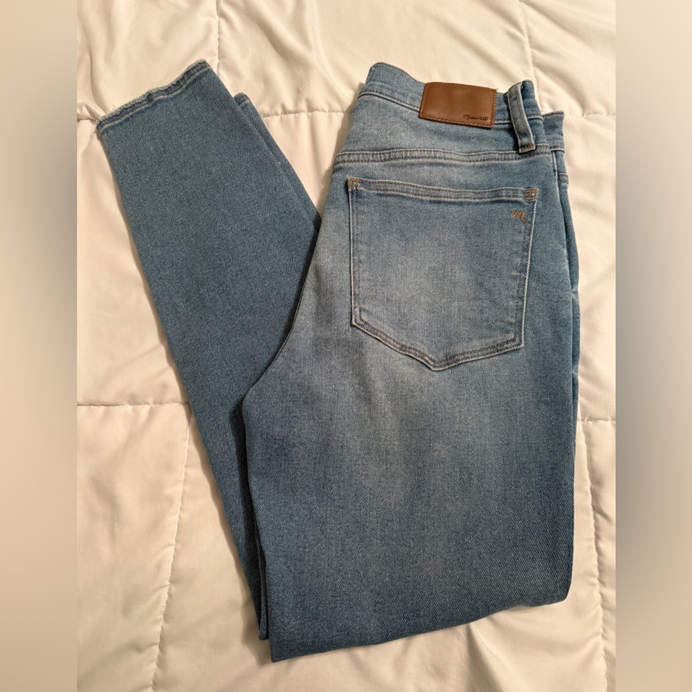 Madewell 10" High rise Skinny Stretch Jeans Women's size 27